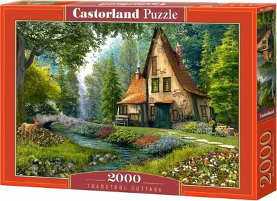 Image de Puzzle 2000 pièces Chalet dans la Forêt 200634