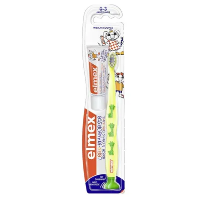 Obrázok produktu pre Zubná kefka Elmex na učenie v balení 6 ks