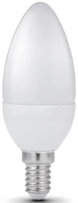 Productafbeelding van LED-lamp, kaarsvorm, E14, 7W, koud wit licht (6500K), 700 ml