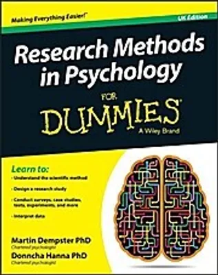 Produktbild von Research Methods in Psychology For Dummies