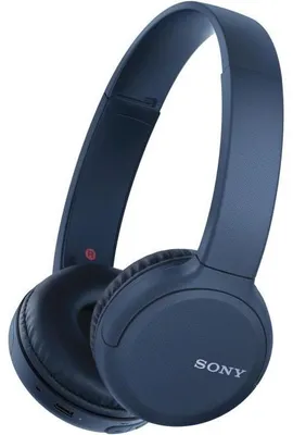 Image de SONY WHCH510L Casque Bluetooth sans fil - Autonomie 35h - Bleu