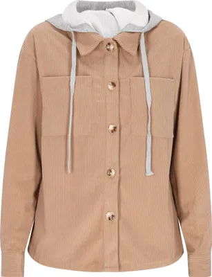 Produktbild von SWIRLY damen jacke - khaki nude, L