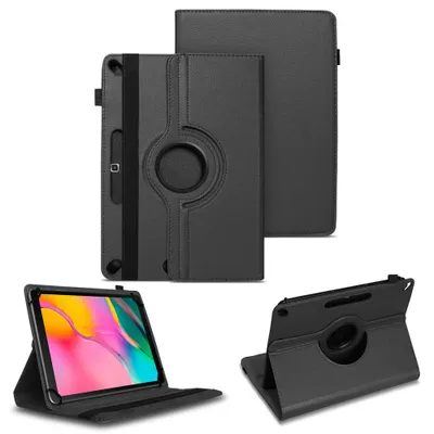 Produktbild von Tablet Tasche für Samsung Galaxy Tab A 10.1 2019 Hülle Schutzhülle 360° DrehbarFarben:Schwarz