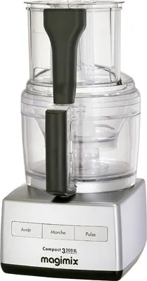 Produktbild von Magimix 18371 EA, 1 l, Silber, Tasten, 0,5 kg, 0,6 kg, 1 kg