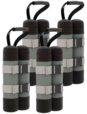 Produktbild von Sandsack Pavillon 4er Set - Gewichte bis 48 kg Oxford wasserfest schwarz