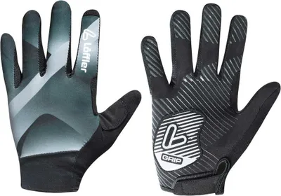 Image de Gants Loeffler Gants de vélo à Doigts Complets-noir