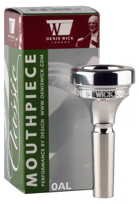 Produktbild von Mundstück Posaunenmundstück Bassposaune - Versilbert - Große Kelchtiefe - 2742 mm