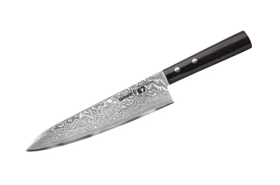 Immagine prodotto di SAMURA Coltello da cuoco Damasco 67 208 mm/8,2". Durezza 61 HRC
