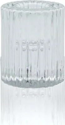 Image de Sandra Rich SHINE STRIPES Bougeoir rond d.5cm