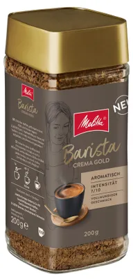Image de Café instantané Melitta Barista Crema, arôme intense, paquet de 200 g