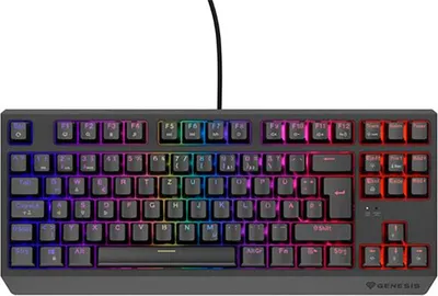 Zdjęcie produktu dla Genesis Gaming Tastatur THOR 230 TKL red kabelgeb. (DE)
