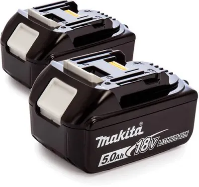 Image de Pack de 2 batteries 18 V MAKSTAR Li-Ion BL1850B 5.0 Ah - - MAKITA - - PACK2BAT5LI