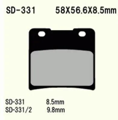Produktbild von Vesrah Vd-331 Bremsbeläge
