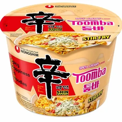 Produktbild von Nongshim | Shin Ramyun Toomba Big Bowl - 113g - Scharf & Cremig - Instantnudeln - Nudelgericht