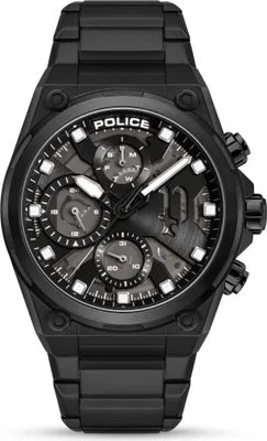 Obrázok produktu pre POLICE pánske hodinky quartzové hodinky strieborné / čierne oneize men PEWGK2239104, PEWGK2239106, PEWGK2239107