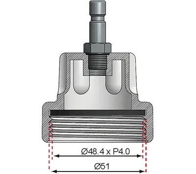Obrázok produktu pre BGS technic Adaptor No. 11 for BGS 8027, 60 g