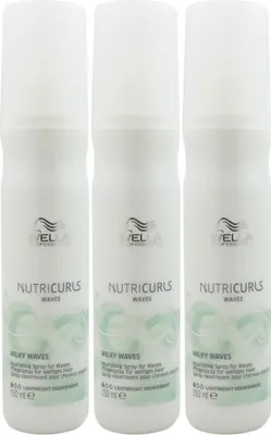 Produktbild von Wella Nutricurls Milky Waves Leave-In Pflegespray 3 x 150 ml Set