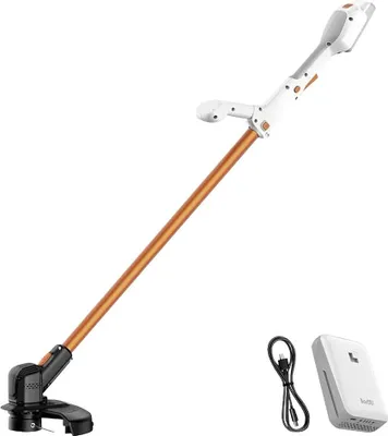 Produktbild von Litheli U20GT01-0U110, Rasentrimmer, 25 cm, Nylonschnur, 7500 RPM, Schwarz, Grau, Orange, Weiß, Akku