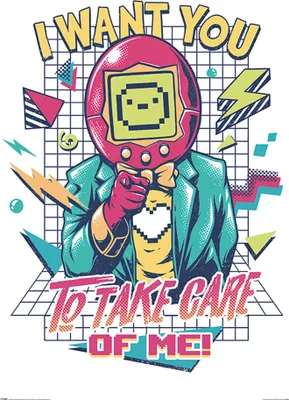 Produktbild von Ilustrata - Poster - Samagotchi