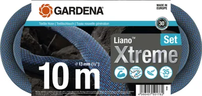 Produktbild von Gardena Textilschlauch Liano Xtreme 1/2 , 10 m Set