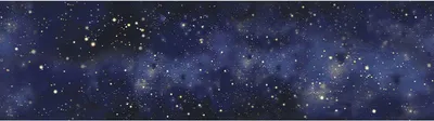 Produktbild von Sanders & Sanders selbstklebende Tapetenbordüre Weltraum Dunkelblau 10 x 500 cm