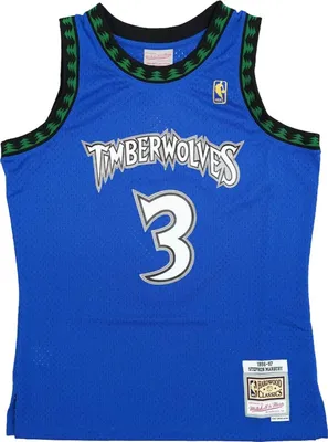 Obrázok produktu pre Mitchell & Ness Minnesota Timberwolves #3 Stephon Marbury Swingman Jersey royal - XL