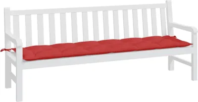 Obrázok produktu pre vidaXL Záhradná lavička Red 200x50x7 cm Oxford Fabric