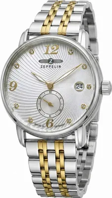 Productafbeelding van Dameshorloge ZEPPELIN 8631M-5, goudkleurig, klassiek model