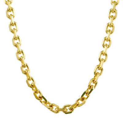 Produktbild von Ankerkette diamantiert Länge 40cm - Breite 1,3mm - 333-8 Karat Gold