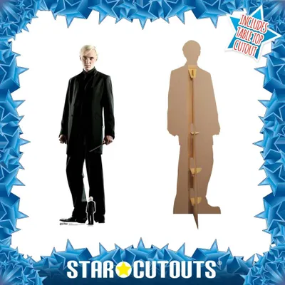 Produktbild von Draco Malfoy Pappausschnitt 1,78m
