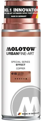 Produktbild von Molotow Sprühdose URBAN FINE-ART, Effect Lack 400ml, Nr.418 kupfer-effect