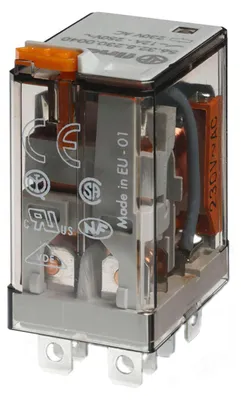 Image de Finder Relais enfichable 230VAC 2W 12A p.douille 96.72 56.32.8.230.0040