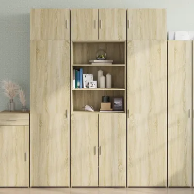 Produktbild von vidaXL Hochschrank Sonoma-Eiche 70x42,5x225 cm Holzwerkstoff