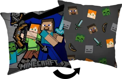 Produktbild von Minecraft Zierkissen Surivival Modus 40X40 cm