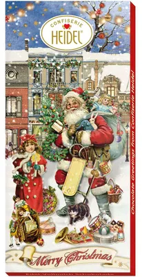 Image de Chocolat Heidel Nostalgie de Noël Salutations en chocolat 3D
