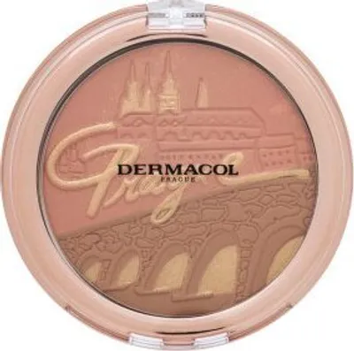 Obrázek produktu pro Dermacol Bronzing And Highlighting Powder pudr pro sjednocenou a rozjasněnou pleť 10,5 g