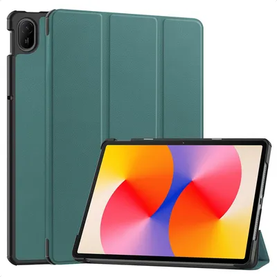 Productafbeelding van imoshion Trifold Bookcase voor de Huawei Matepad SE - Donkergroen