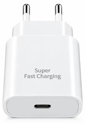 Produktbild von Ventarent 25 W USB-C Netzadapter für Samsung Galaxy S24 Serie, Weiß