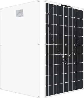 Produktbild von 400W (2x200W) Flexibles Solarpanel Monokristallin 18V, 2 Stück Solarmodule für Wohnmobil Camping Boot Yacht Offgrid Solaranlage