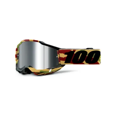 Produktbild von 100% Accuri 2 Goggle - Mirror unis Mission - 2022 - Premium MX-Brille mit Spi....