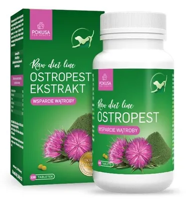 Productafbeelding van Temptation Raw Diet Line Milk thistle/Milk thistle 120 tabs