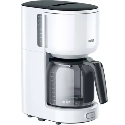Produktbild von Braun KF 3100 WH Filterkaffeemaschine weiß