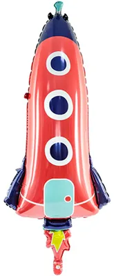 Obrázok produktu pre Fóliový balón Raketa 44x115cm mix 13763