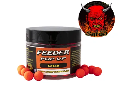 Obrázek produktu pro CSV Carp Servis Václavík Feeder Pop Up 9mm 30g Příchuť: Satan