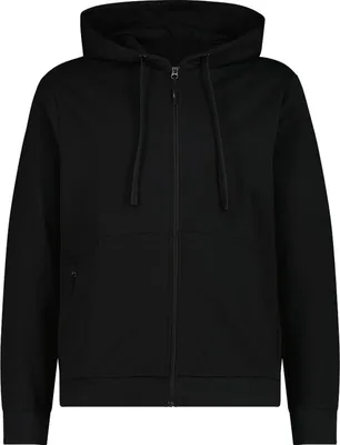 Image de Veste sweat à capuche CMP pour homme, noire, taille 48