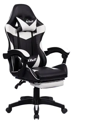Obrázok produktu pre Herná stolička - Herné kreslo - Kancelárska stolička - Herná stolička - Ergonomická stolička - S podnožkou