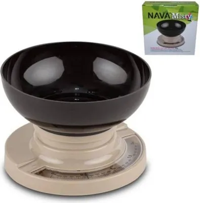 Image de Nava Misty - Balance de cuisine mécanique / Balance de cuisine avec bol / Balance de ménage