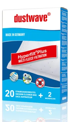 20 Staubsaugerbeutel, Microvlies, für Siemens/Kärcher