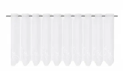 Produktbild von Scheibengardine bestickt Ranken Bistrogardine Panneaux HxB 60x150cm