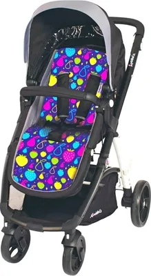 Produktbild von CuddleCo Comfi-Cush, Kinderwageneinlage, 80x33cm, Tutty-Frutty